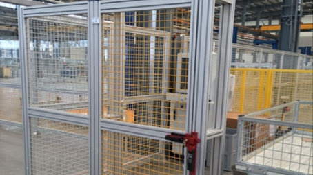 鋁合金設(shè)備圍欄